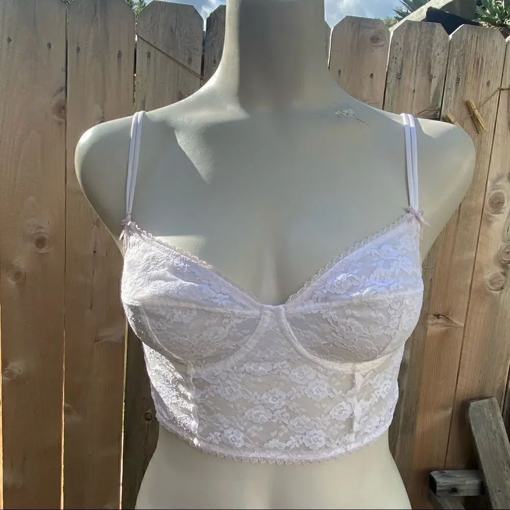 BCBGgeneration lace bralette size medium